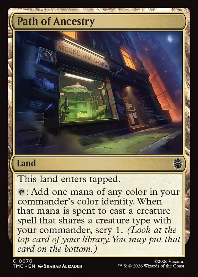 Path of Ancestry - 70 (common) Surge Foil — TIERRAS