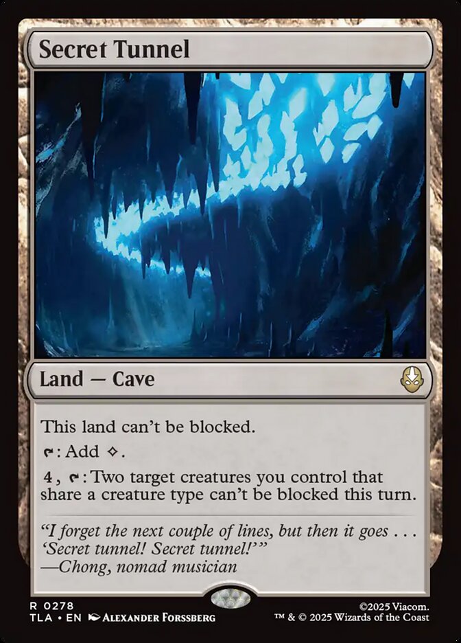 Secret Tunnel - 278 (rare) Foil — TIERRAS