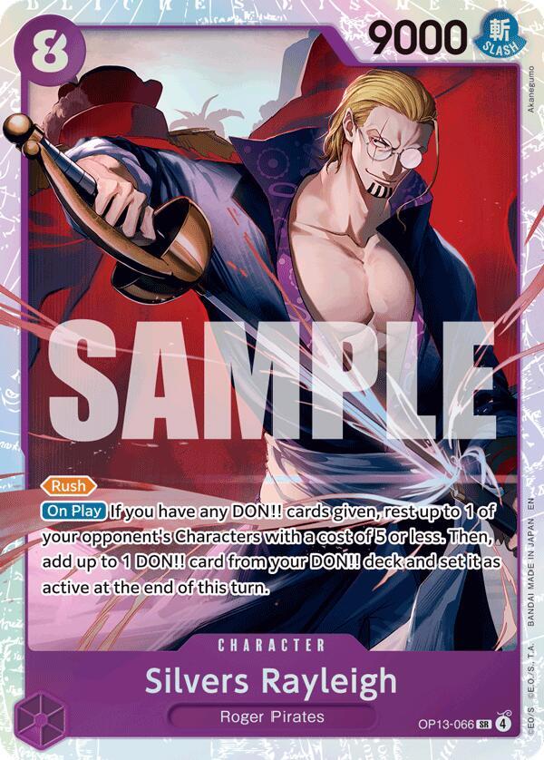 Silvers Rayleigh - Carrying On His Will (OP13) — OP 13: Carrying On His Will