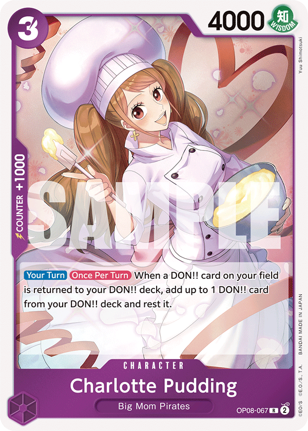 Charlotte Pudding - OP08-067 - TWO LEGENDS [OP08] (R) — OP 08: Two Legends
