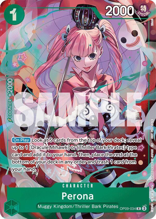Perona - OP09-034 - Extra Booster: One Piece Heroines Edition (EB-03) — Extra Booster: One Piece Heroines Edition