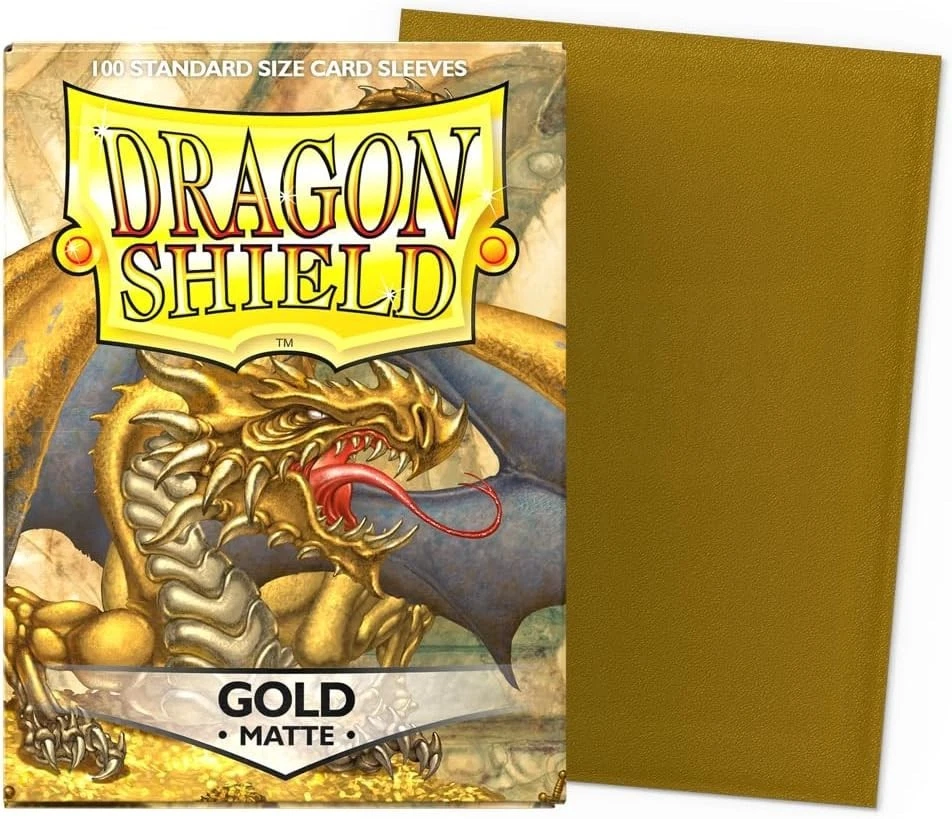 Gold - Matte Sleeves — Tamaño Estándar