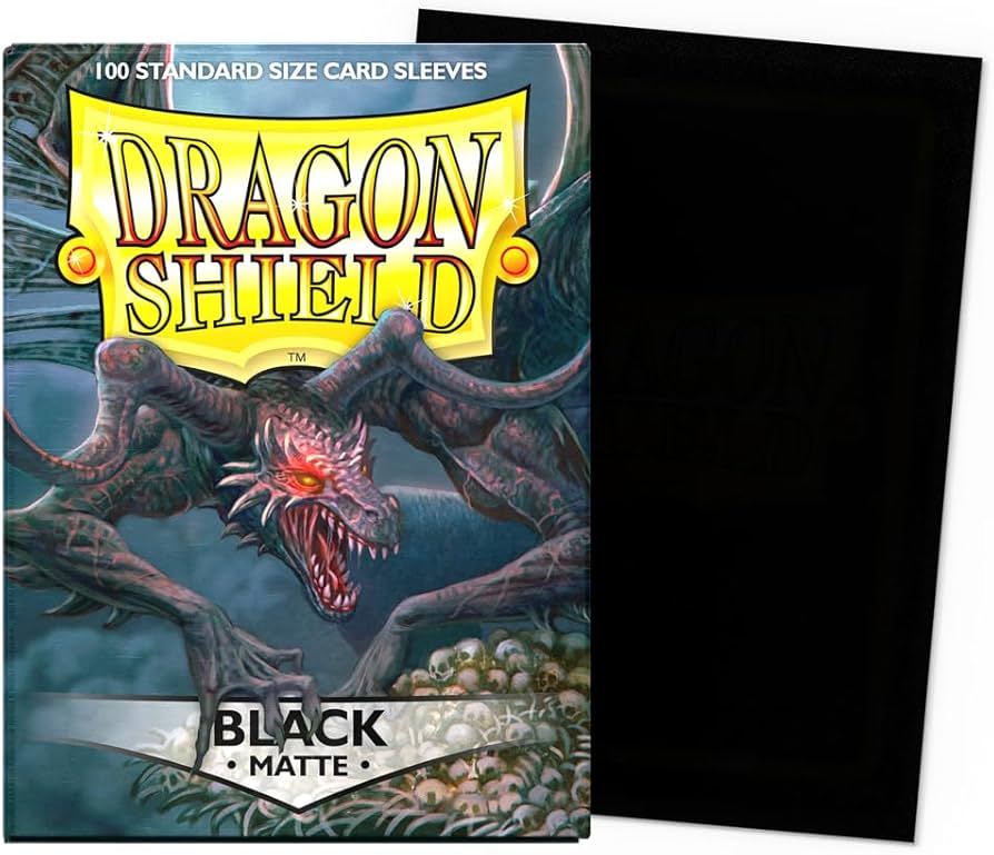 Black - Matte Sleeves — Tamaño Estándar