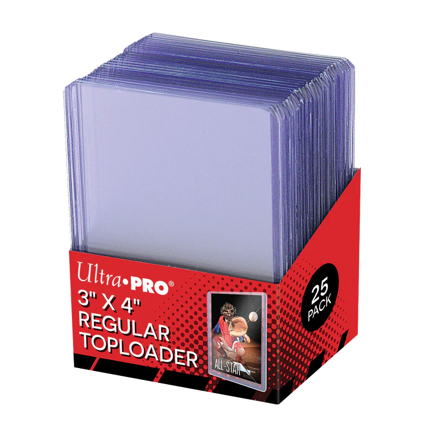 3" x 4" Clear Regular TOPLOADER® Sleeves (25ct) for Standard Size Cards — TopLoaders