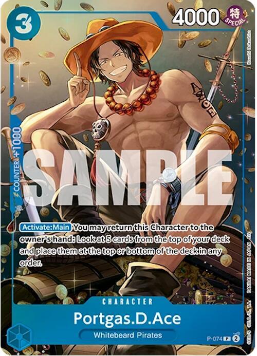 Portgas.D.Ace (Tin Pack Set Vol. 2) - One Piece Promotion Cards (OP-PR) — One Piece Promotion Cards