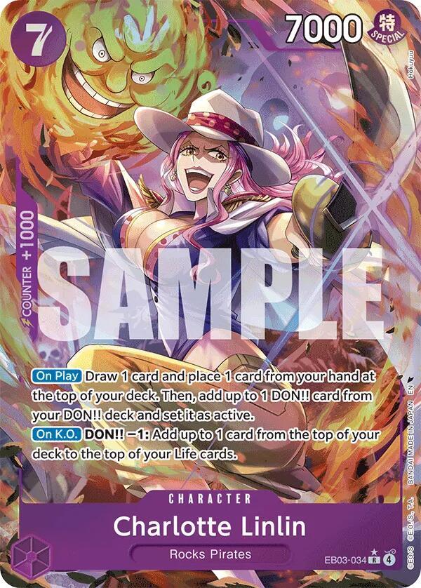 Charlotte Linlin (Alternate Art) - Extra Booster: One Piece Heroines Edition (EB-03) — Extra Booster: One Piece Heroines Edition