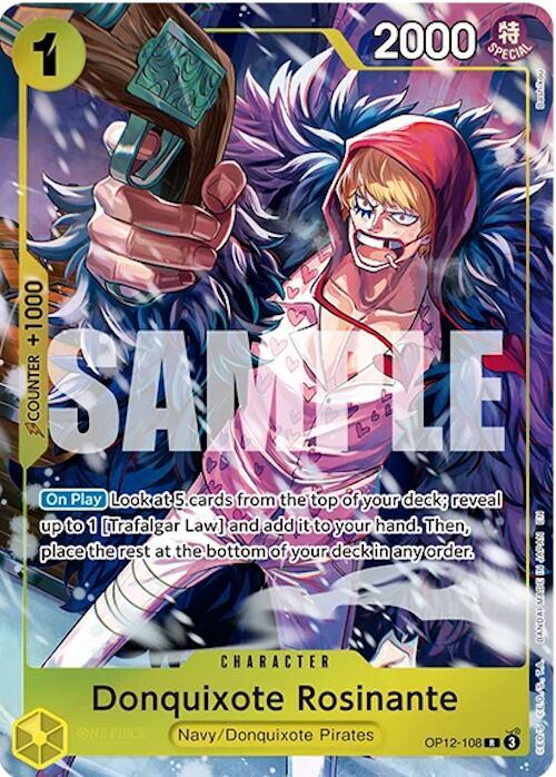 Donquixote Rosinante (Illustration Box Vol.6) - One Piece Promotion Cards (OP-PR) — One Piece Promotion Cards