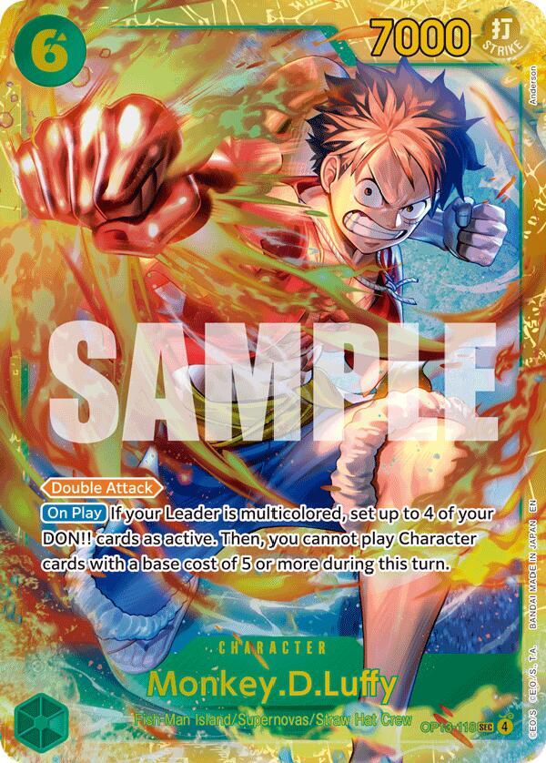 Monkey.D.Luffy (118) - Carrying On His Will (OP13) — OP 13: Carrying On His Will