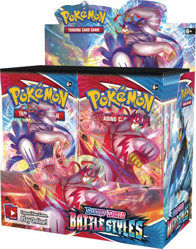 Battle Styles Booster Box - SWSH05: Battle Styles (SWSH05) — Pokémon TCG Producto Sellado