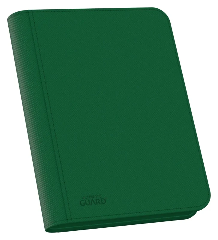 Binder Zipfolio 160 8-Pocket Xenoskin - Green — Folders(Binders) para cartas.