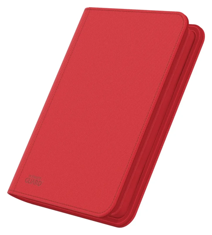 Binder Zipfolio 160 8-Pocket Xenoskin - Red — Folders(Binders) para cartas.