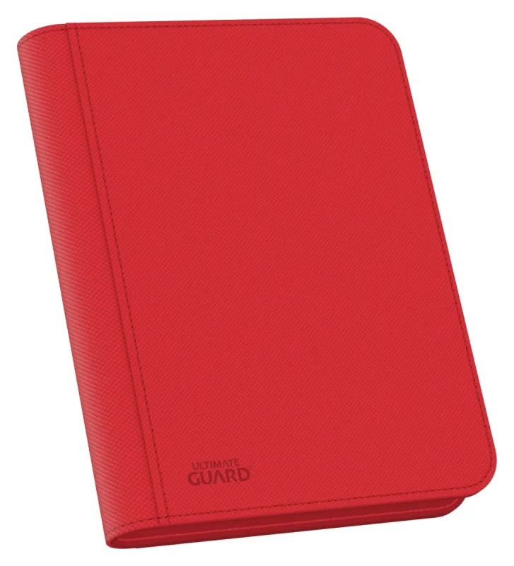 Binder Zipfolio 160 8-Pocket Xenoskin - Red — Folders(Binders) para cartas.