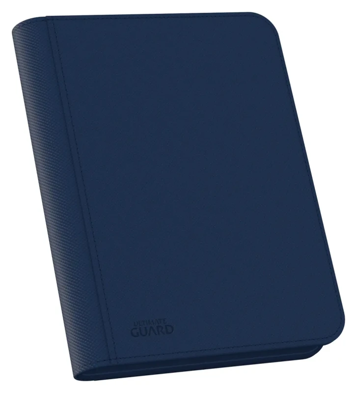 Binder Zipfolio 160 8-Pocket Xenoskin - Blue — Folders(Binders) para cartas.