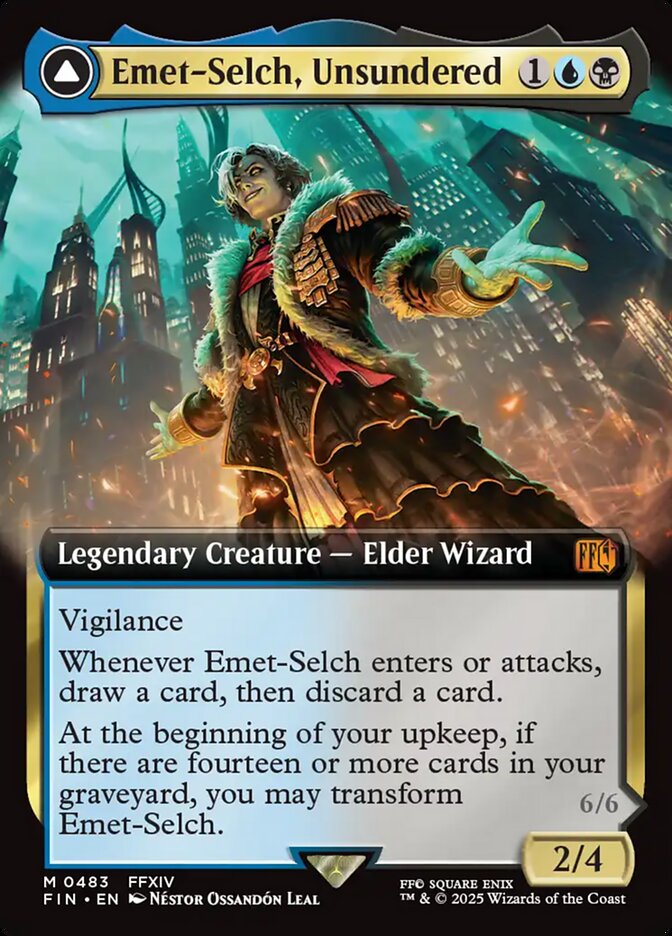 Emet-Selch, Unsundered // Hades, Sorcerer of Eld - 483 (mythic) — MULTICOLOR