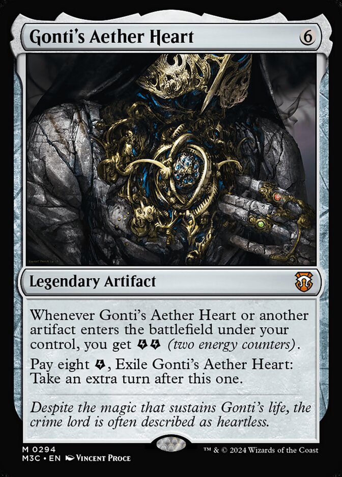 Gonti's Aether Heart - 294 (mythic) — ARTEFACTOS