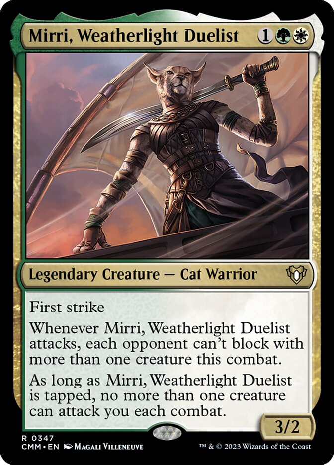 Mirri, Weatherlight Duelist - 347 (rare) — MULTICOLOR