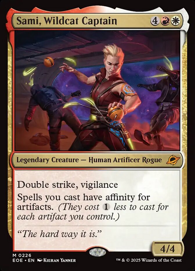 Sami, Wildcat Captain - 226 (mythic) — MULTICOLOR