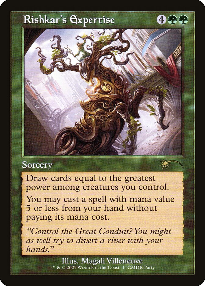 Rishkar's Expertise - 1 (rare) — VERDE