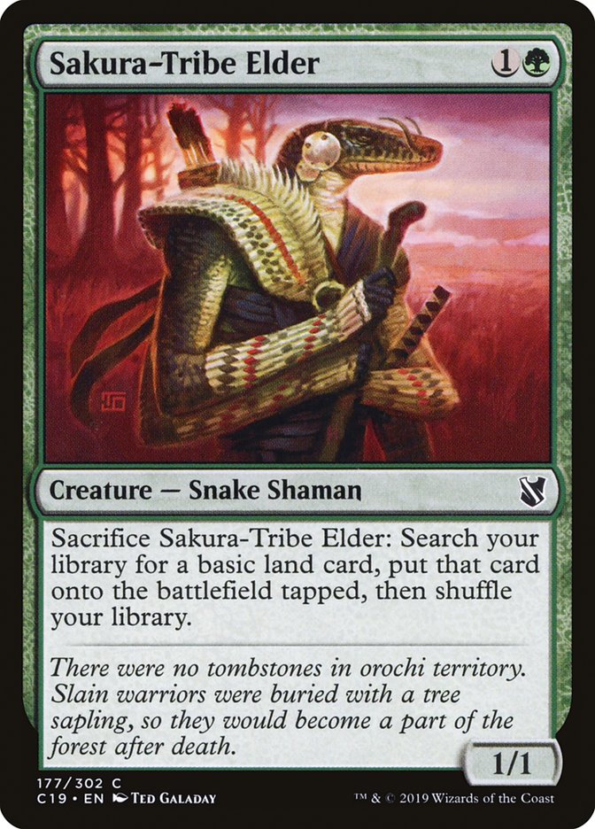 Sakura-Tribe Elder - 177 (common) — VERDE