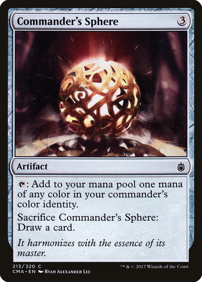 Commander's Sphere - 213 (common) — ARTEFACTOS