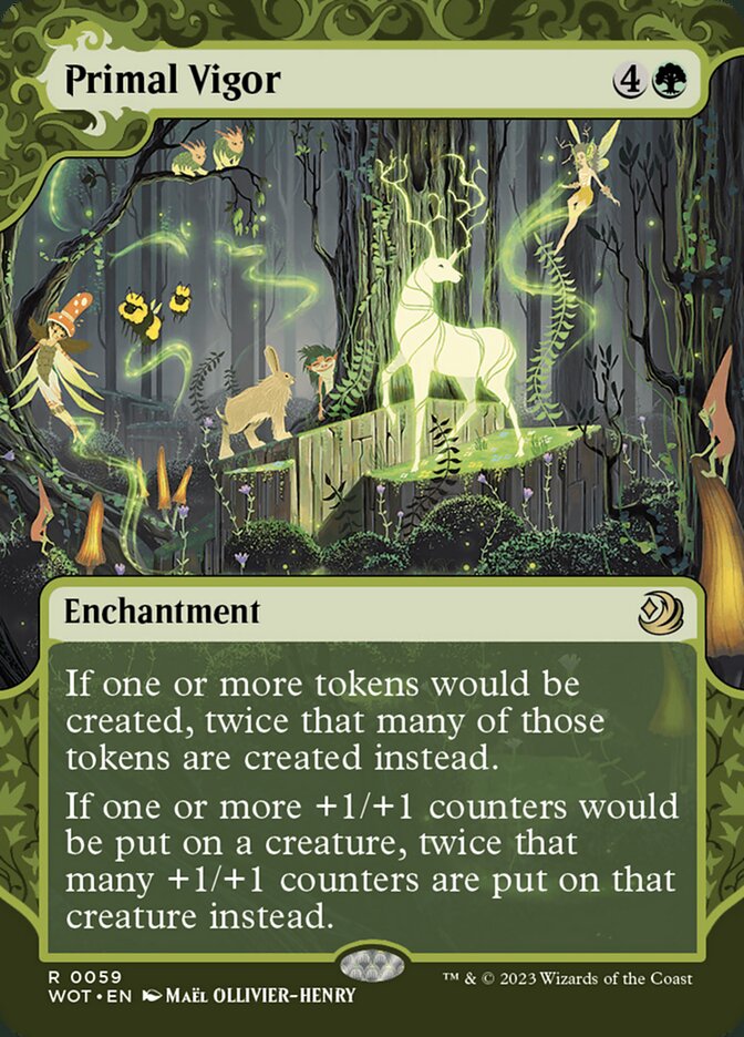 Primal Vigor - 59 (rare) — VERDE