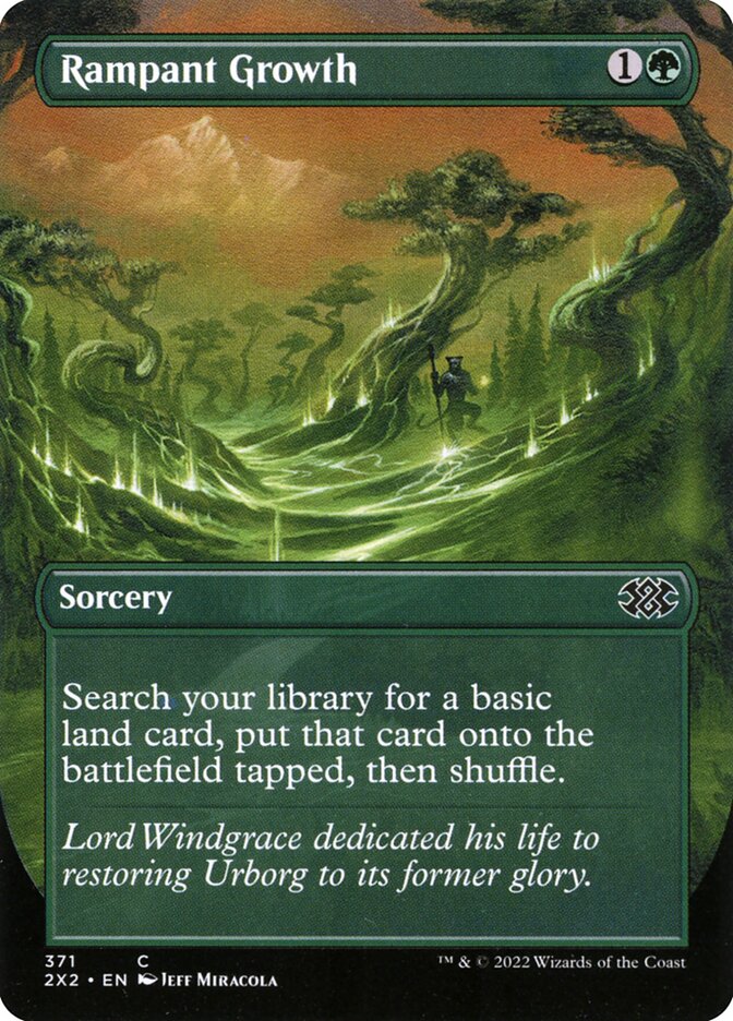 Rampant Growth - 371 (common) — VERDE