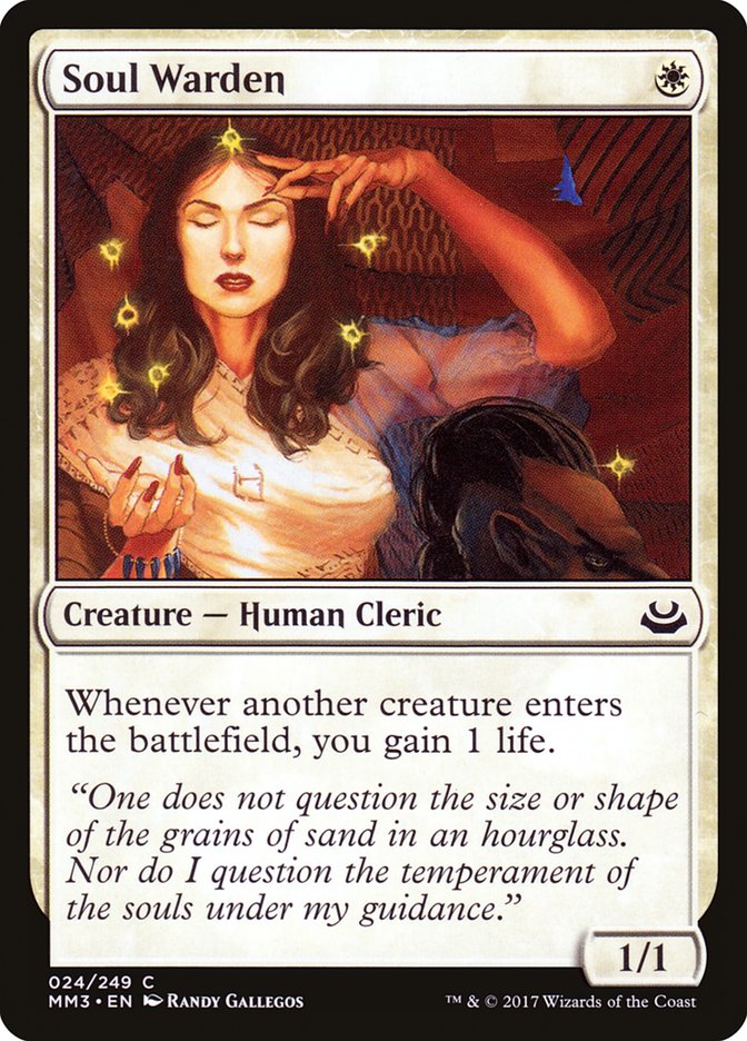 Soul Warden - 24 (common) — BLANCO