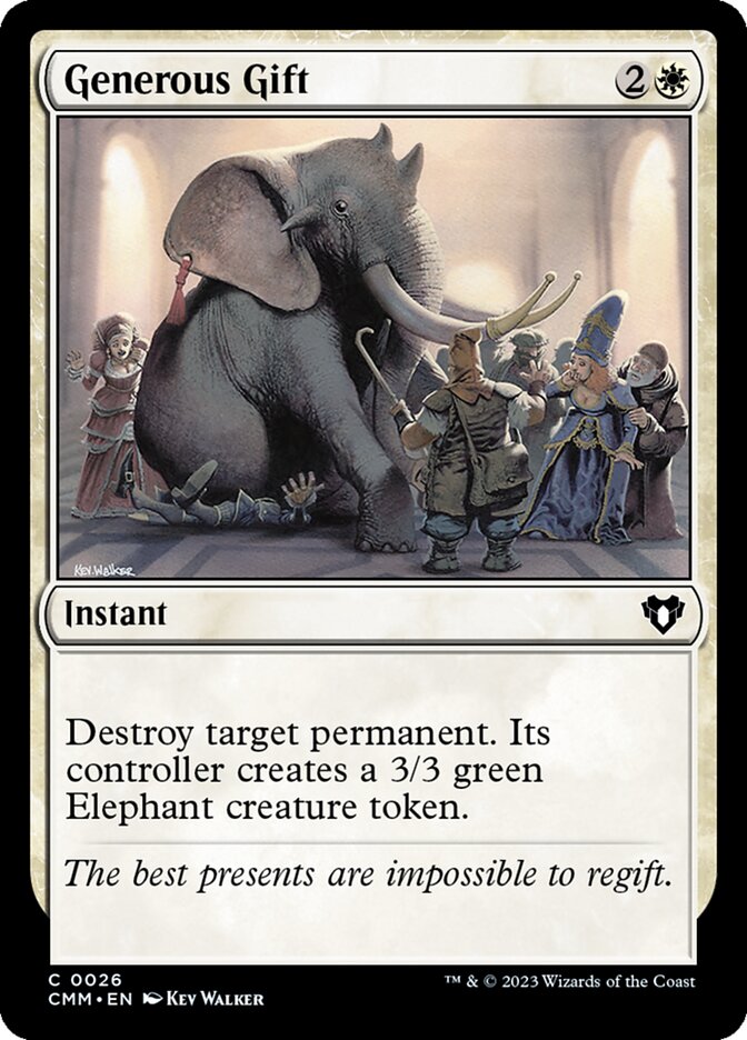 Generous Gift - 26 (common) — BLANCO
