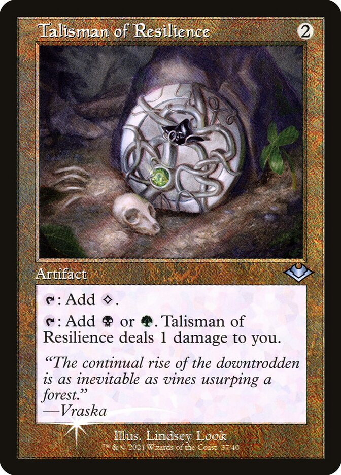 Talisman of Resilience - 37 (uncommon) — ARTEFACTOS
