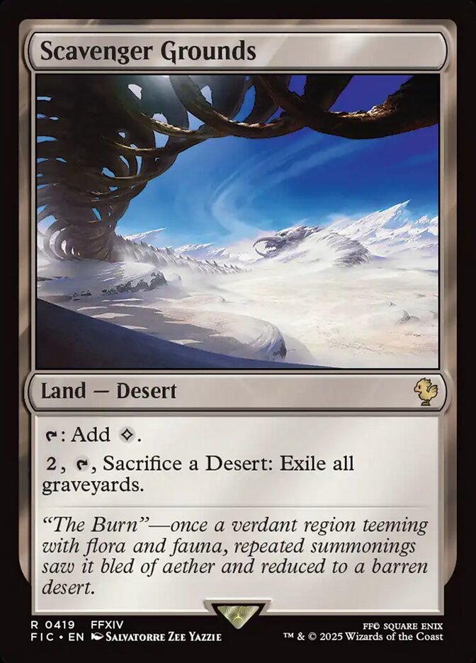 Scavenger Grounds - 419 (rare) — TIERRAS