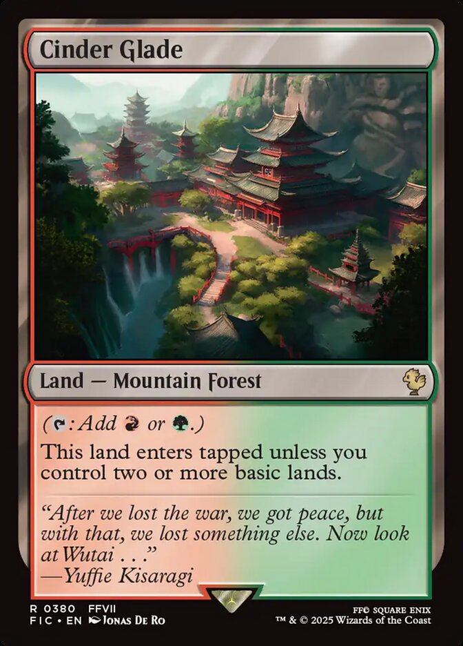 Cinder Glade - 380 (rare) — TIERRAS