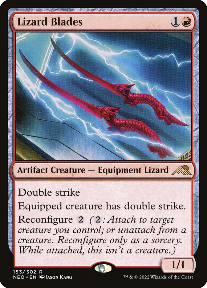 Lizard Blades - 153 (rare) — ROJO