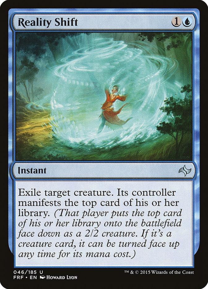 Reality Shift - 46 (uncommon) — AZUL