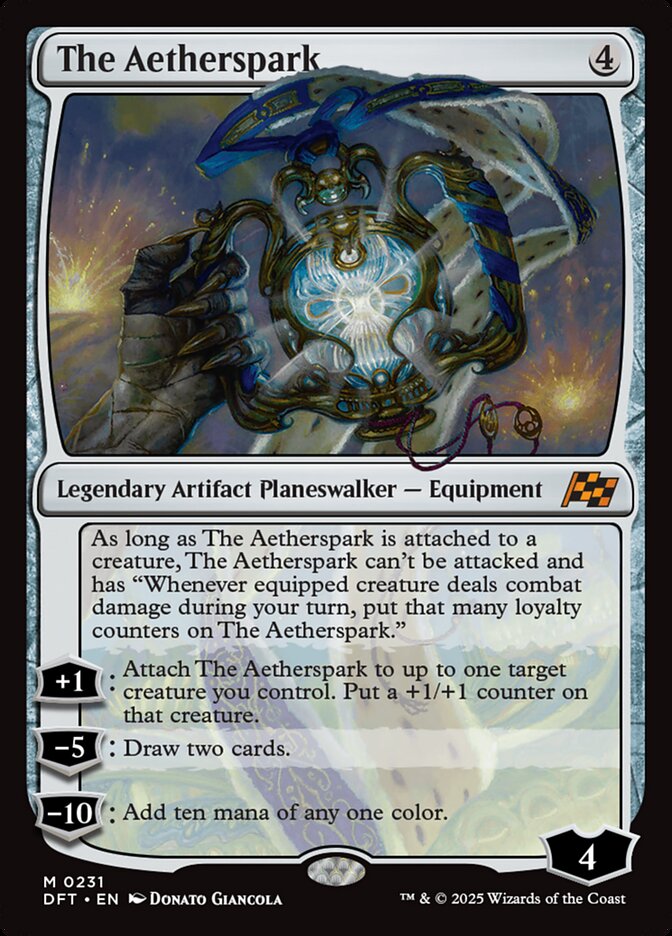 The Aetherspark - 231 (mythic) — ARTEFACTOS