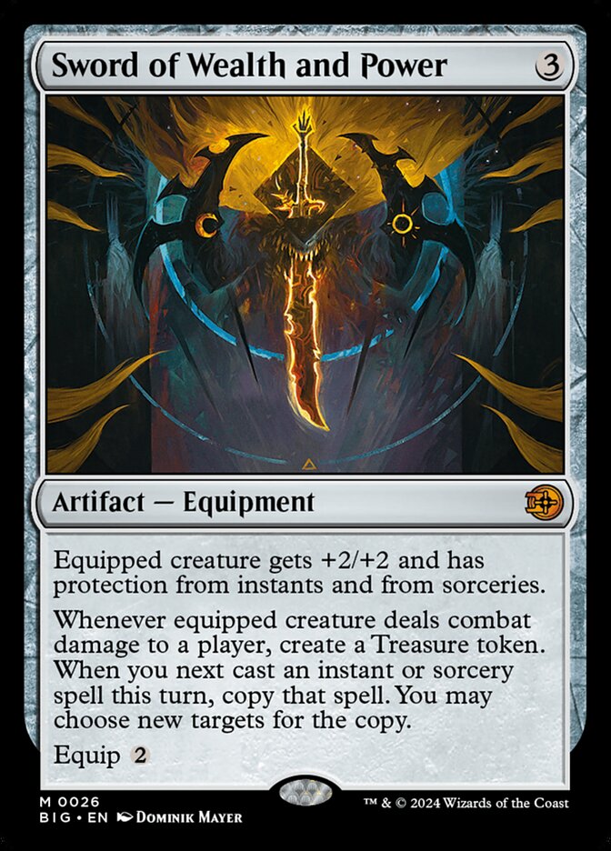 Sword of Wealth and Power - 26 (mythic) — ARTEFACTOS