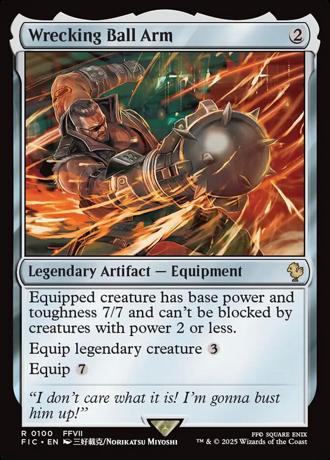 Wrecking Ball Arm - 100 (rare) — ARTEFACTOS