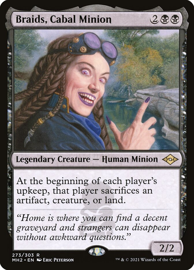 Braids, Cabal Minion - 273 (rare) — NEGRO