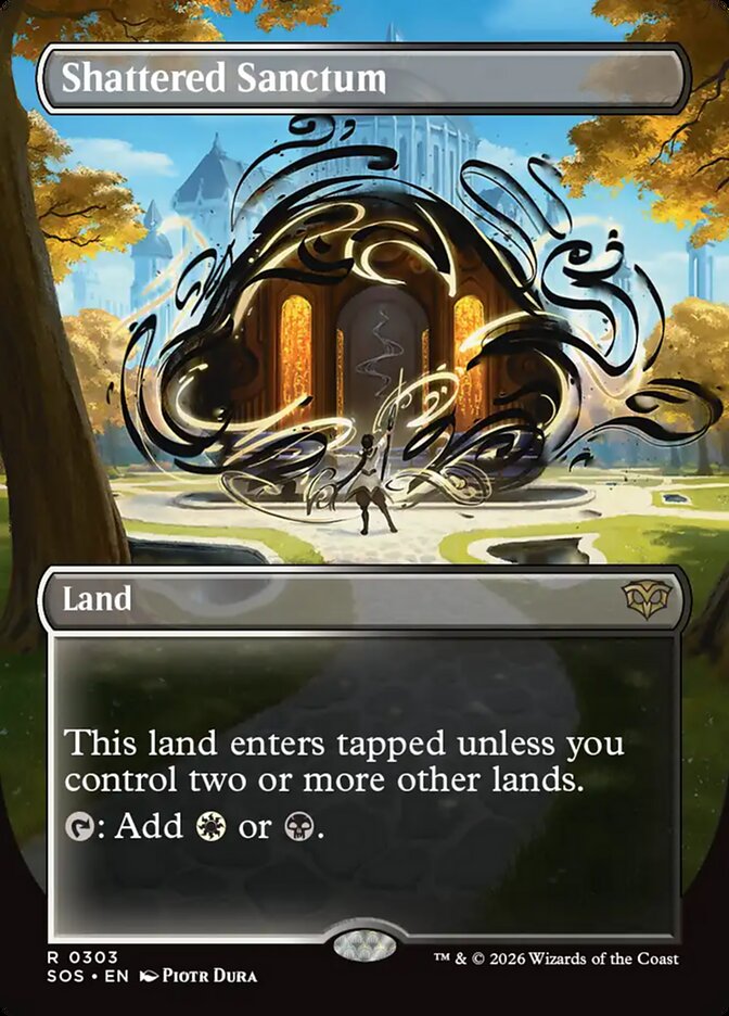 Shattered Sanctum - 303 (rare) Foil — TIERRAS