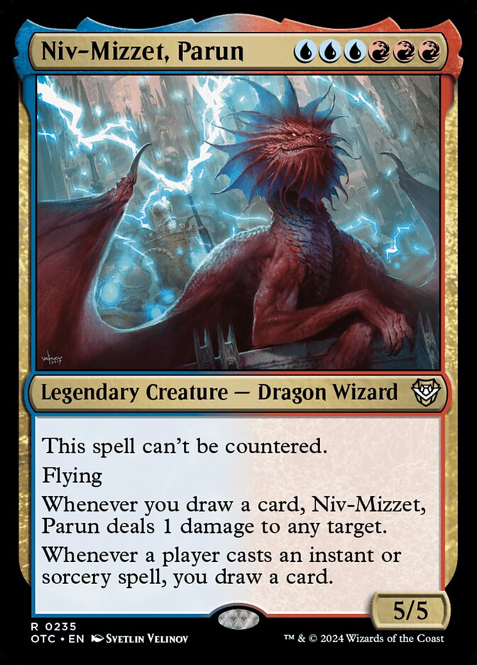Niv-Mizzet, Parun - 235 (rare) — MULTICOLOR