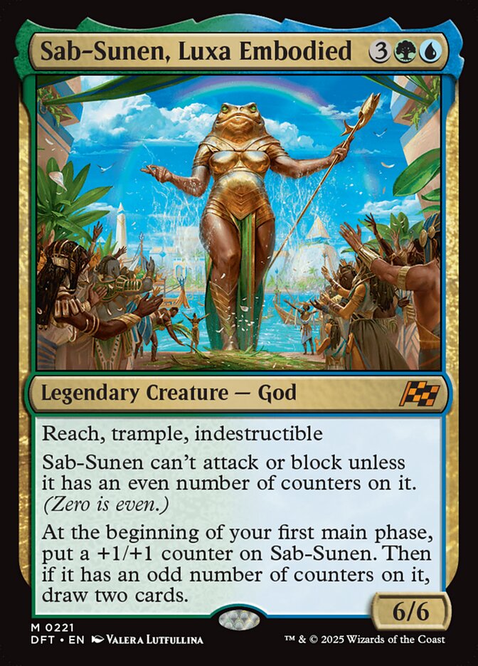 Sab-Sunen, Luxa Embodied - 221 (mythic) — MULTICOLOR