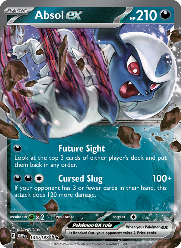Absol ex - 135/197 - SV03: Obsidian Flames (Double rare) — SV03: Obsidian Flames
