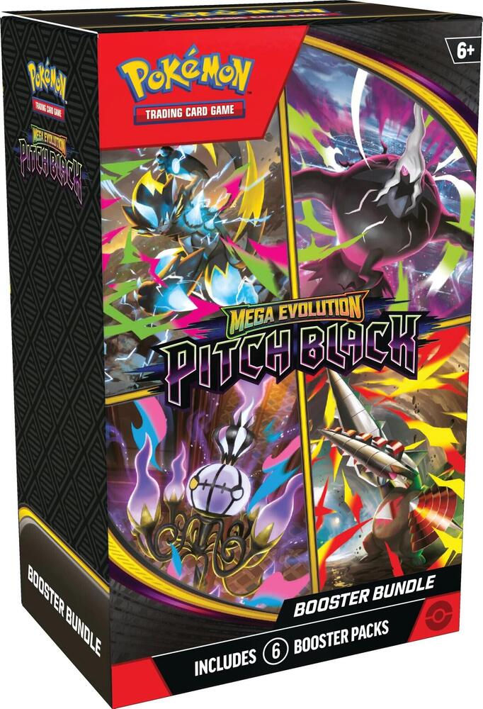 Pokémon TCG: Mega Evolution 5 - "Pitch Black" Booster Bundle — Pokémon TCG Producto Sellado