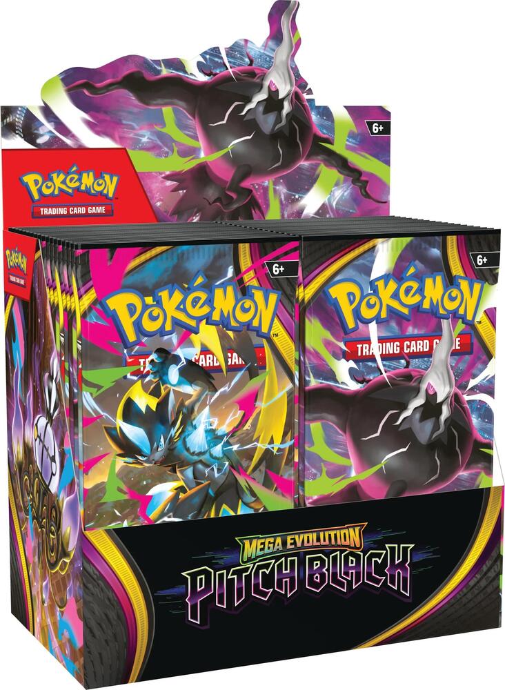 Pokémon TCG: Mega Evolution 5 - "Pitch Black" Booster Display 36ct — Pokémon TCG Producto Sellado