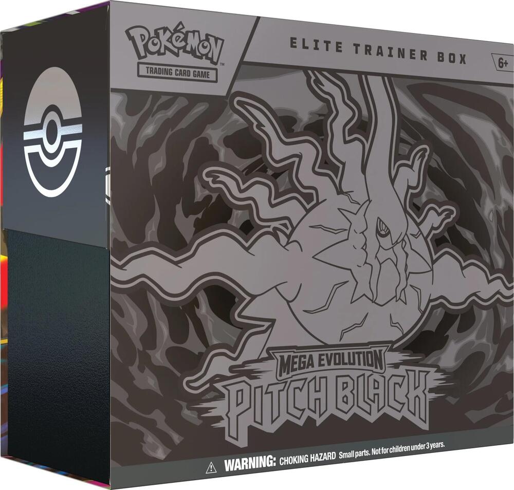Pokémon TCG: Mega Evolution 5 - "Pitch Black" Elite Trainer Box — Pokémon TCG Producto Sellado