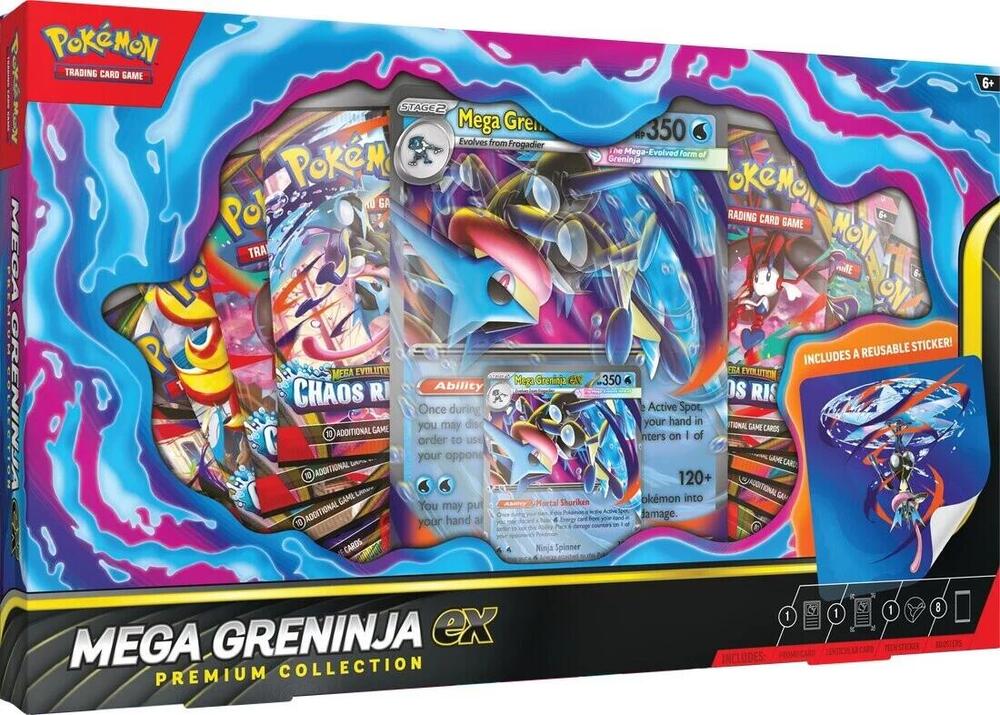Mega Greninja ex Premium Collection - Miscellaneous Cards & Products (MCAP) —