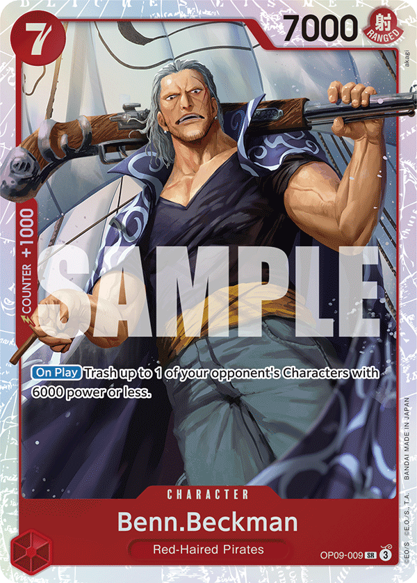 Benn.Beckman - OP09-009 - EMPERORS IN THE NEW WORLD [OP09] (SR) — OP 09: Emperors in the New World