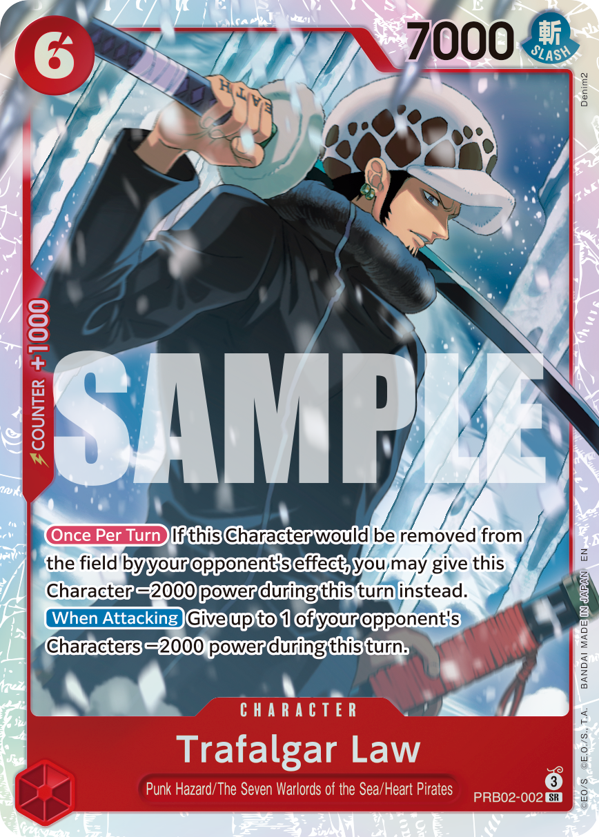Trafalgar Law - PRB02-002 - ONE PIECE CARD THE BEST vol.2 [PRB02] (SR) — Premium Booster -The Best- Vol. 2
