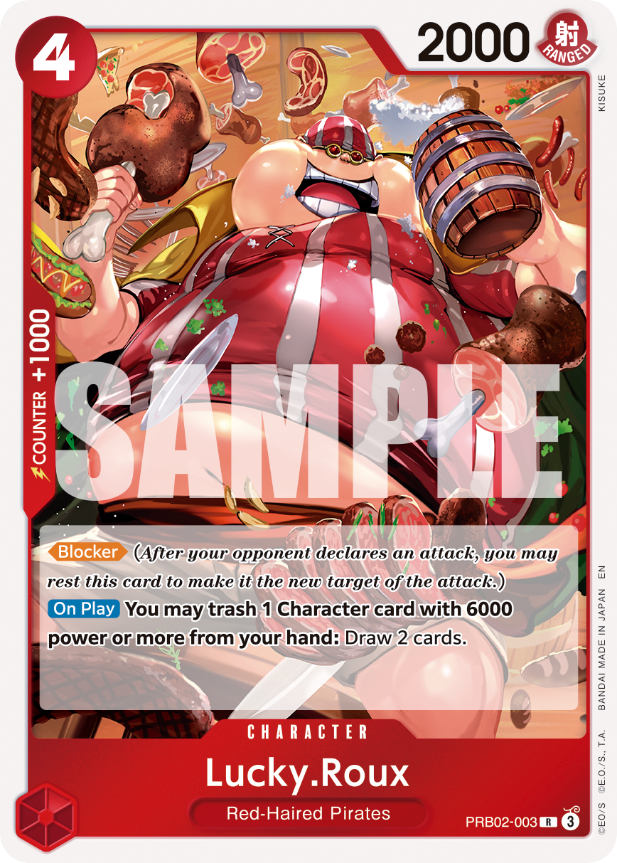 Lucky.Roux - PRB02-003 - ONE PIECE CARD THE BEST vol.2 [PRB02] (R) — Premium Booster -The Best- Vol. 2