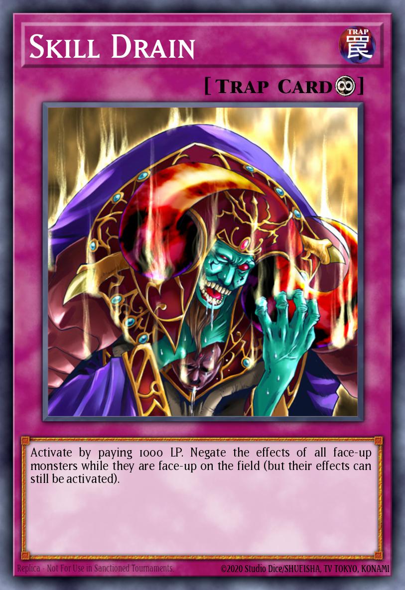 Skill Drain - RA02-EN077 (Secret Rare) — Trampas