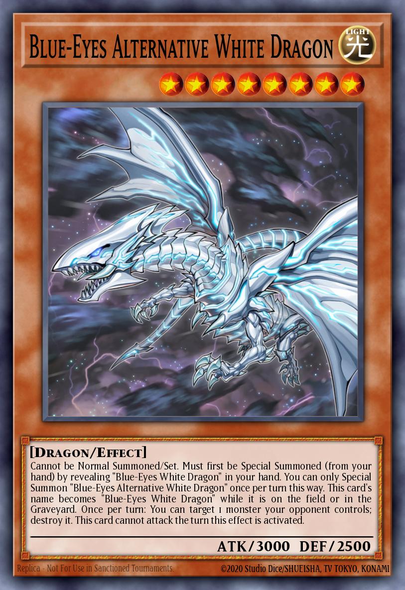 Blue-Eyes Alternative White Dragon - RA02-EN010 (Ultra Rare) — Monstruos